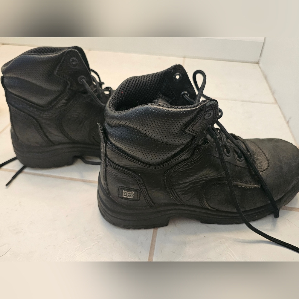 Timberland Black Leather Men's Boots